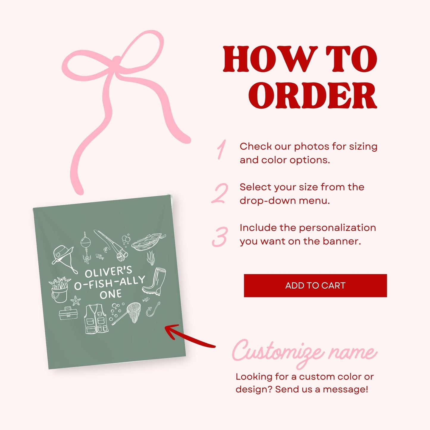 Personalized Ofishally One Birthday Banner
