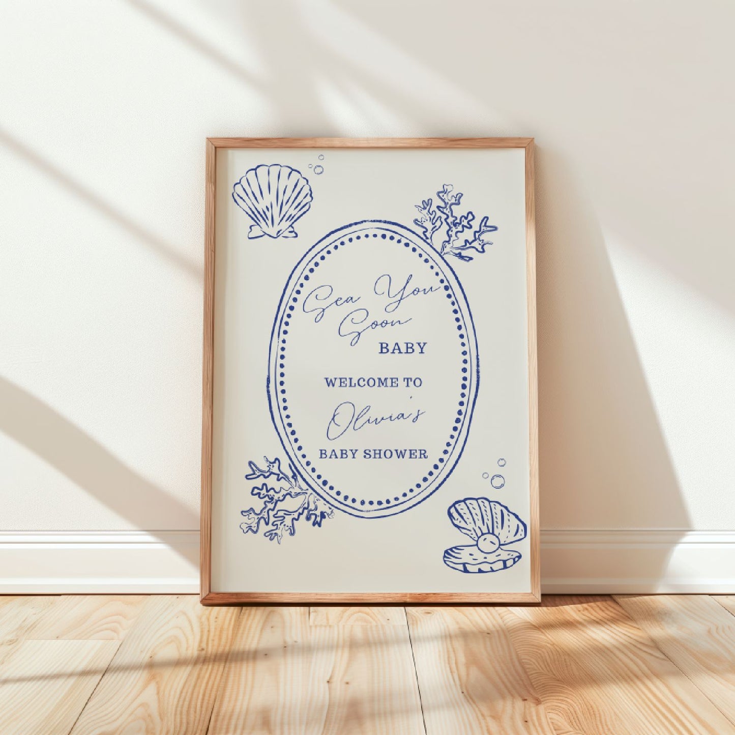 Sea You Soon Welcome Sign