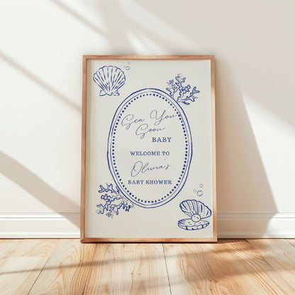 Sea You Soon Welcome Sign