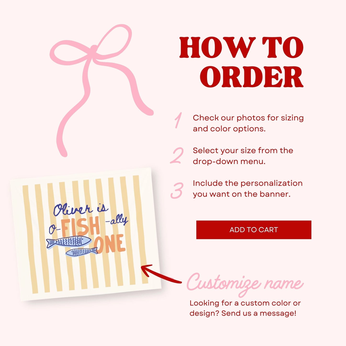 Personalized Ofishally One Birthday Banner